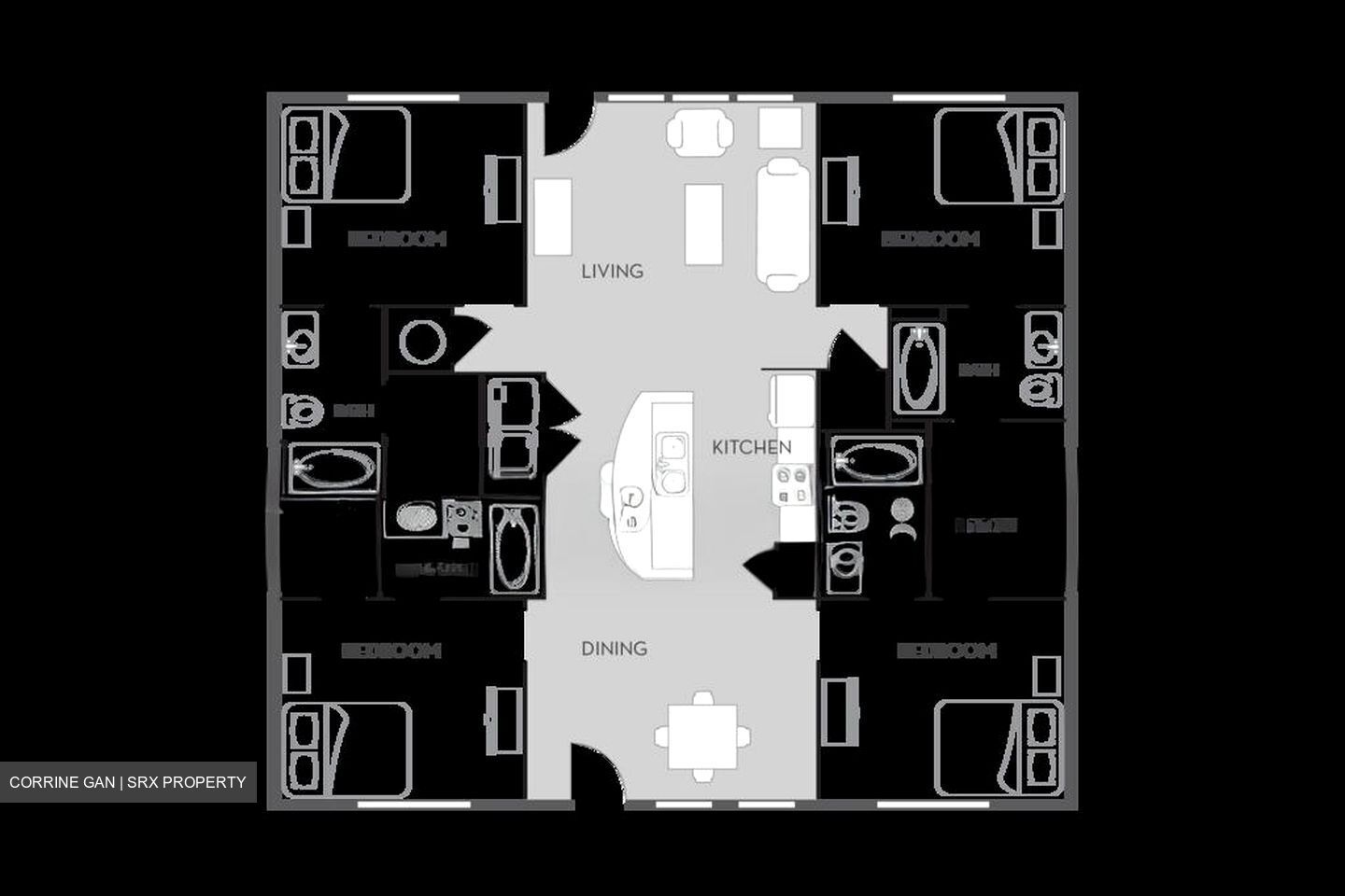 Blk 790 Woodlands Avenue 6 (Woodlands), HDB 4 Rooms #594523781